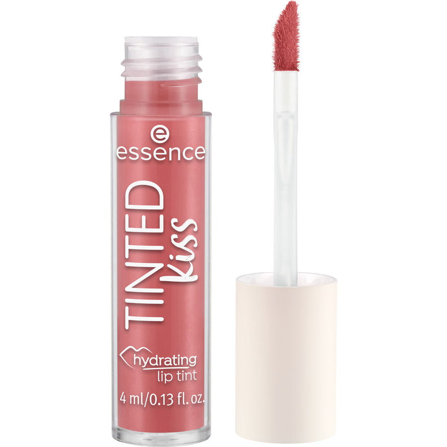 Hydrating Lipstick Essence Tinted Kiss Liquid Nº 03-coral colada 4 ml