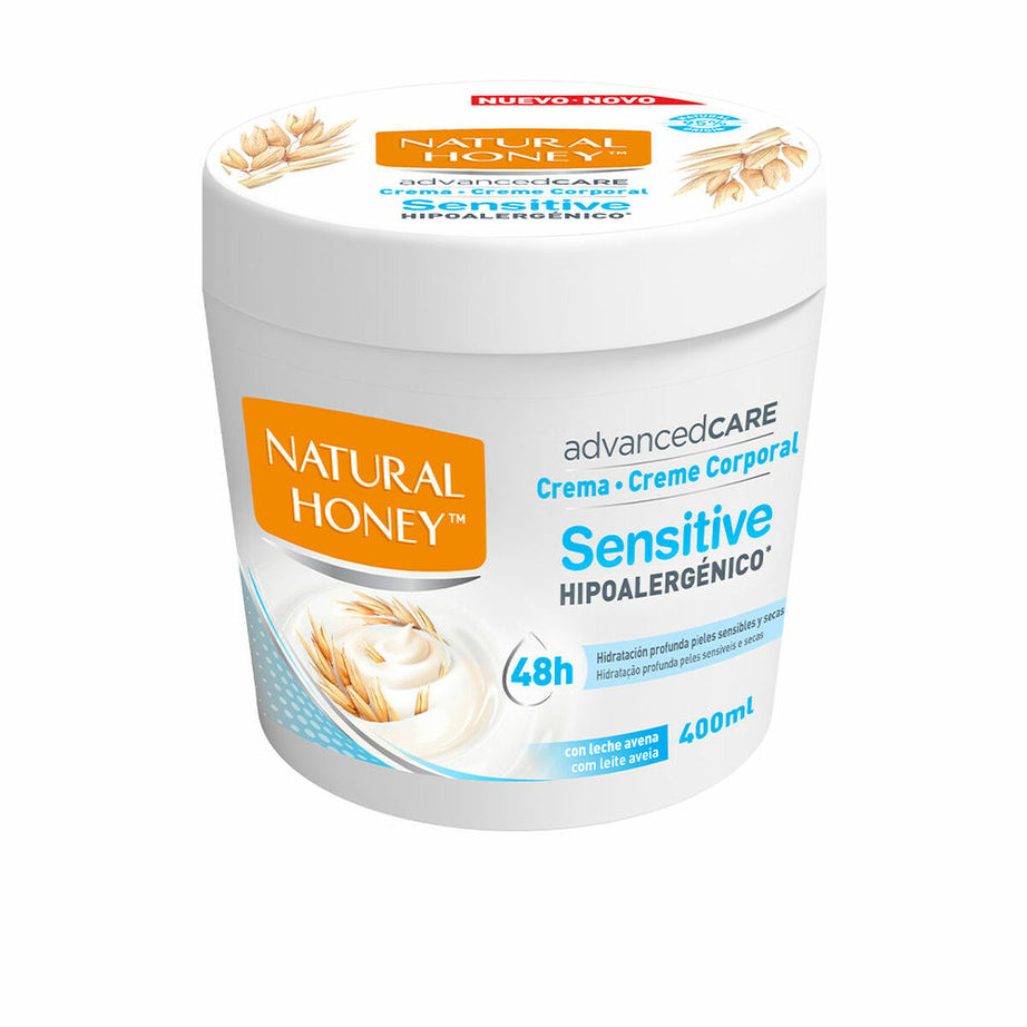 Hydrating Cream Natural Honey Coconut Hypoalergenic (400 ml)